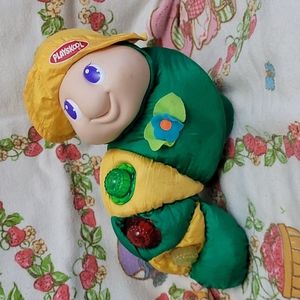 Vintage 1999 Playskool Crawl Start Gloworm